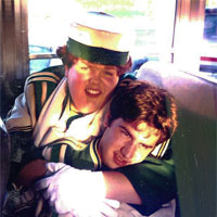 Jessica and her best friend Tom